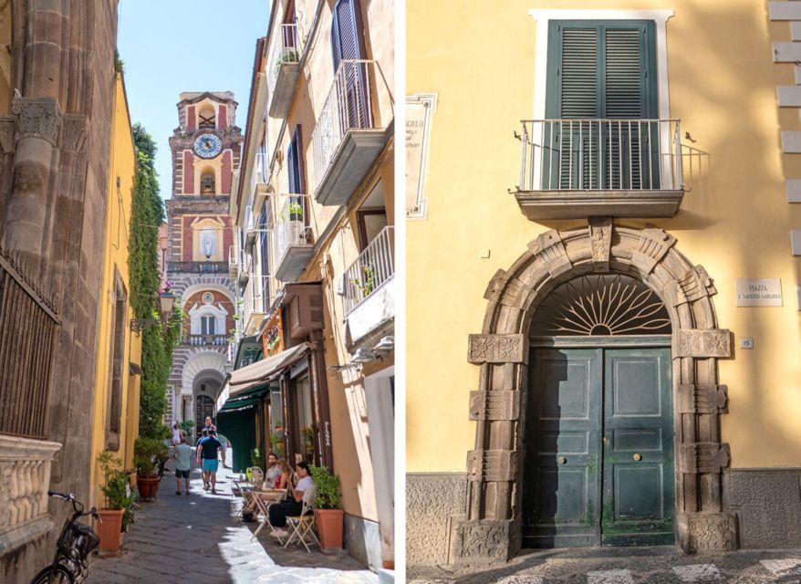 Sorrento: Guided Walking Tour & Limoncello Tasting - Via San Cesareo: Sorrento’s oldest street, up close