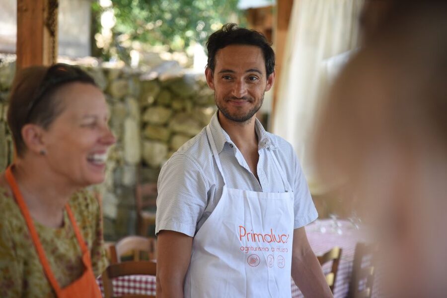 Sorrento: Pizza Lesson, Wine, and Limoncello at a Local Farm - Welcome Drink, Lawn Break, and the Short Warm-Up