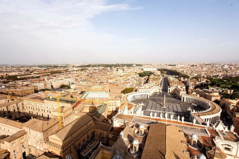 St Peter's Basilica Express Guided Tour with Dome Climb - Meeting at Borgo Santo Spirito, With Pastry and a Real Head Start