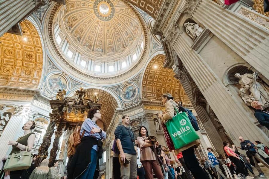 St. Peter’s Basilica Priority Access Tour with Dome & Crypt - Value check: is $83.83 worth it for dome and crypt access?