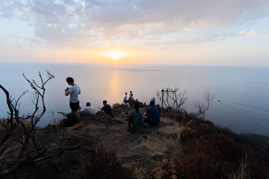 Stromboli: Sunset Trekking at Sciara del Fuoco - Where the Sunset Trek Starts: Piazza San Vincenzo Basics