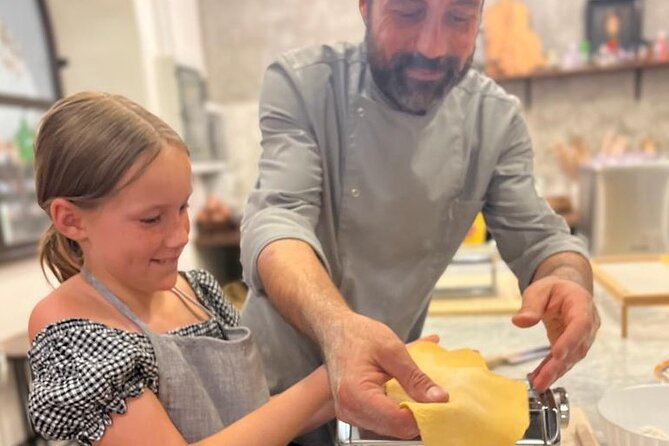 Super Fun Pasta & Gelato Class by Vatican with Wine + Oil Tasting - Pasta From Scratch, Not Just Watching: Rolling, Shaping, and Sauce Basics