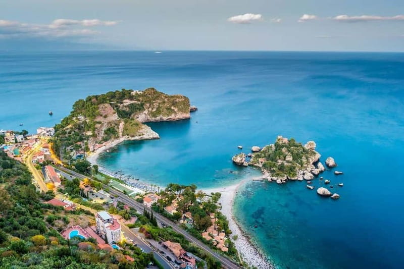 Taormina: Boat Tour with Aperitif on Isola Bella - The Bay of the Sirens and marine-park country