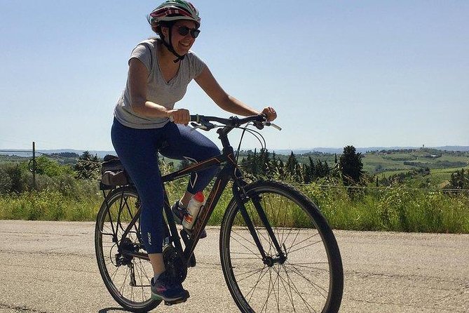 Tuscany Bike Tours Through the Chianti Hills with Wine Tasting - Riding through olive groves and vineyard roads (the best part)