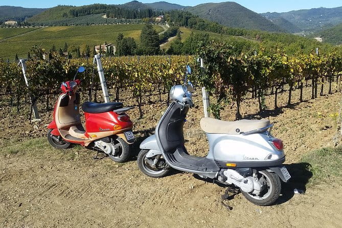 Tuscany Vespa Tour: Lunch & Wine Tasting, Countryside Roads - Getting out of Florence fast: van pickup and the countryside handoff