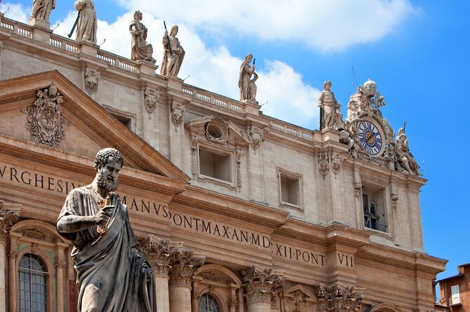 Vatican and Vatacombs Tour: Treasures of the Sistine Chapel - St. Peter’s Basilica: fast-track entry and the guide’s context