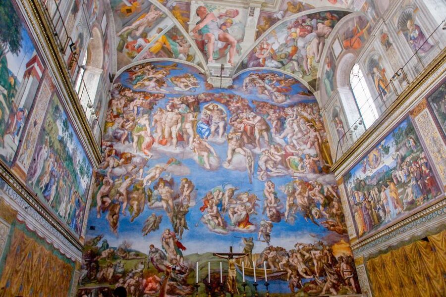 Vatican: Museums & Sistine Chapel Entrance Ticket - Sistine Chapel Entrance: Michelangelo’s Creation of Adam and the Crowd Reality