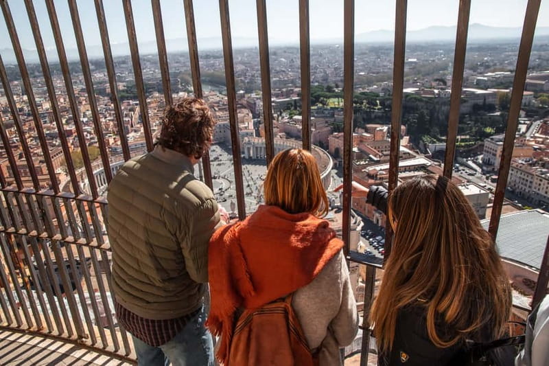 Vatican: St. Peter’s Basilica, Dome Climb & Papal Tombs Tour - Early-Bird Meeting Point at Piazza della Città Leonina