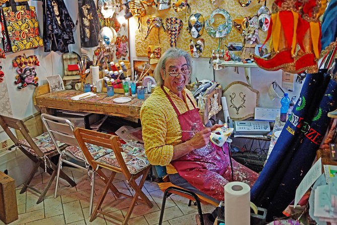 Venetian Carnival Mask Making Class in Venice, Italy - Papier-mâché, Master Instruction, and the Carnival Story Behind It
