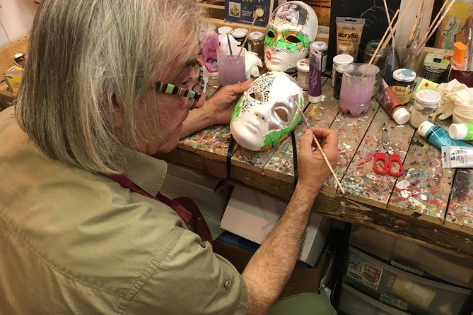 Venetian Carnival Mask Making Class in Venice, Italy - Where Your Instructor Adds Magic at the End