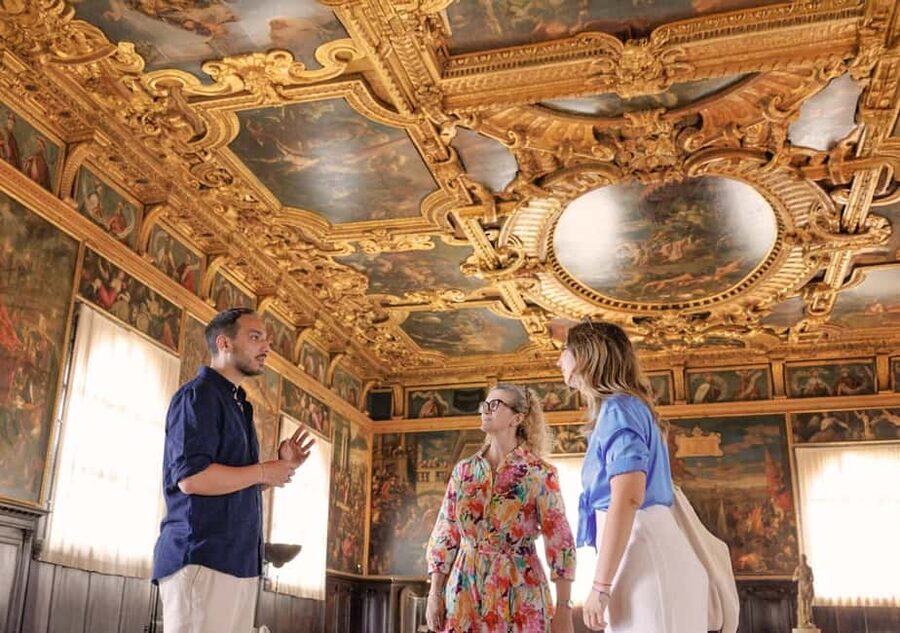 Venice: Doge's Palace and St Mark's Tour with Gondola Ride - Piazza San Marco and the Campanile photo stop