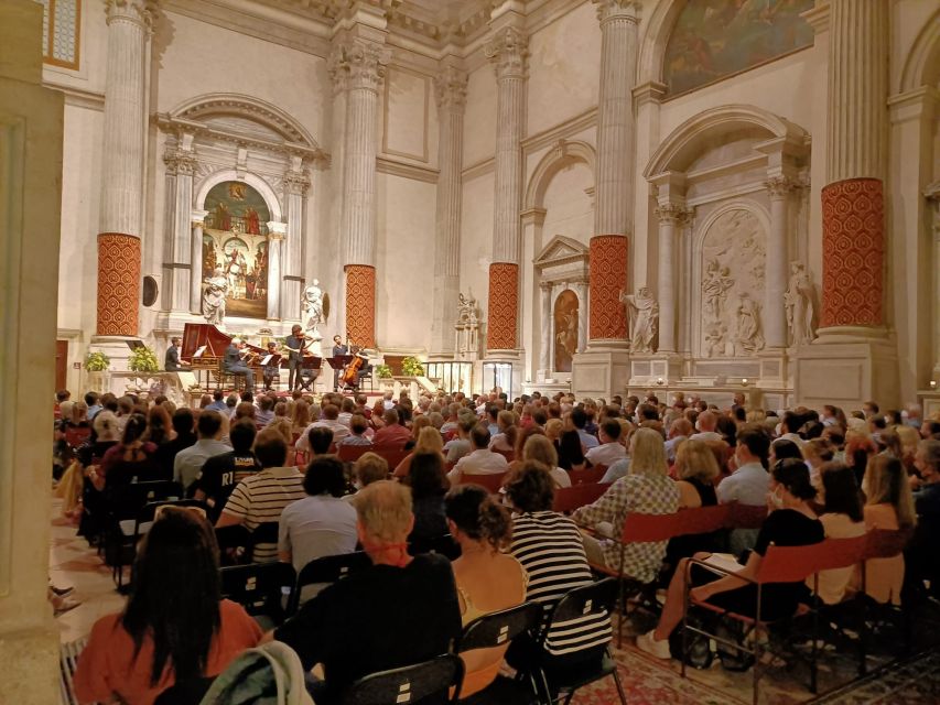 Venice: Interpreti Veneziani Concert at Church of San Vidal - Timing, seating, and getting the best evening