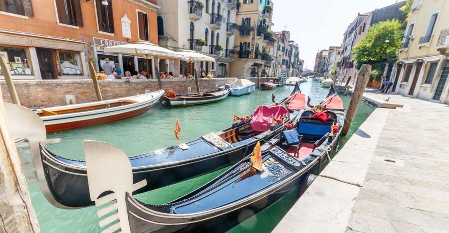 Venice: Traditional Shared Gondola Ride - The Ride Begins in Narrow Canals, Built for Great Photos