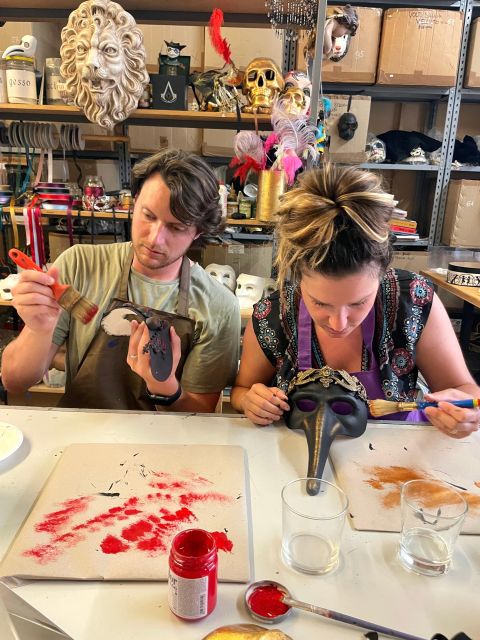 Venice: Venetian Masks Workshop - The mask history lesson that actually helps your decoration