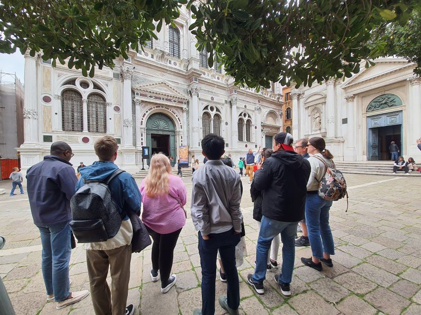 Venice: Walking Guided Tour of the City Must-See Sites - Scuola Grande di San Rocco and San Polo: Seeing Venice Through Exterior Art