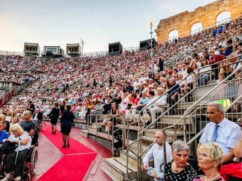 Verona: Arena di Verona Opera Ticket - Key things to know before you go