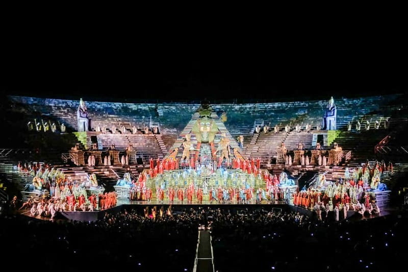 Verona: Arena di Verona Opera Ticket - Inside the amphitheater: stone steps, subtitles, and the best comfort tricks