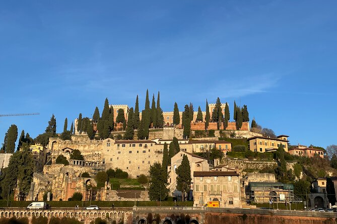 Verona Small Group Walking Tour with Cable Car and Arena Tickets - Piazza Bra start and the St Peter’s Hill cable car payoff