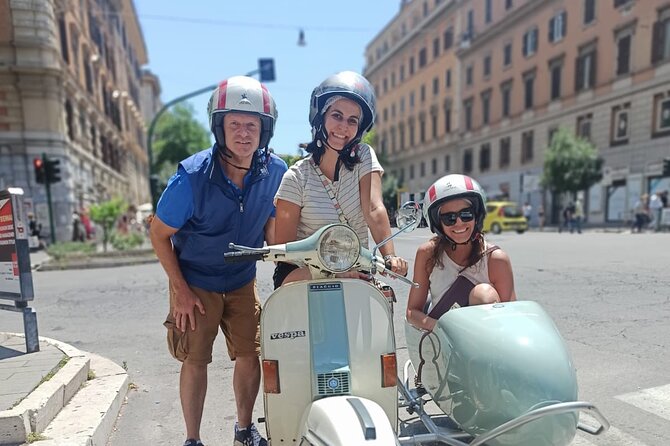 Vespa Sidecar Tour By Night with Pickup - Piazza Venezia after dark: first stops and why the route feels efficient