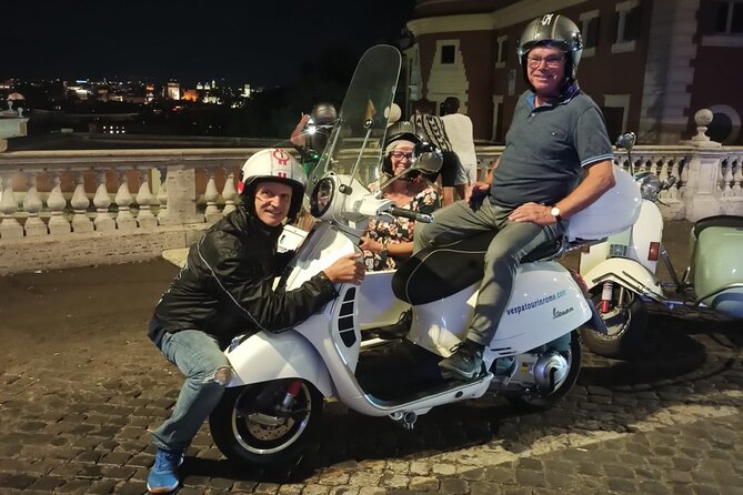 Vespa Sidecar Tour By Night with Pickup - Trastevere gelato and coffee: a real break, not a rushed snack